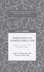 Christianity in Chinese Public Life: Religion, Society, and the Rule of Law cover image.