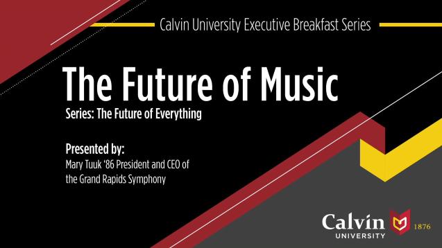 Executive Breakfast Series -  The Future of Music
