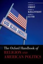 The Oxford Handbook of Religion and Politics cover image.