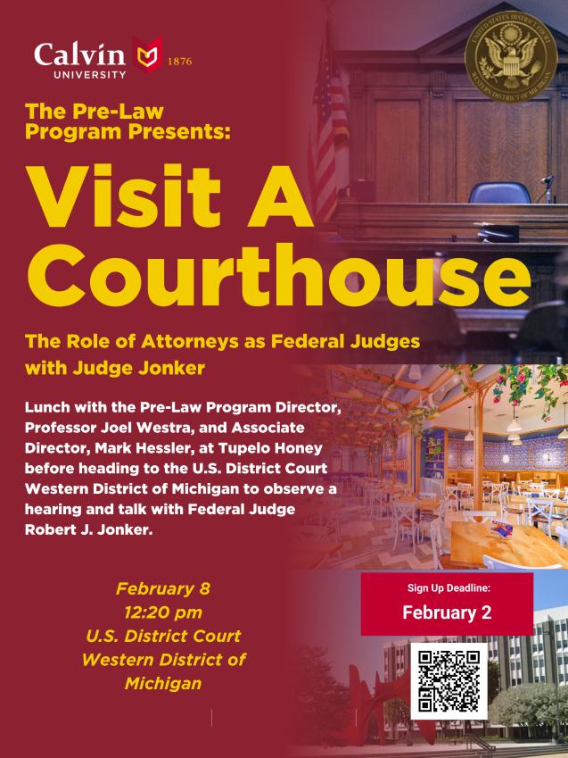 The Role of Attorneys as Federal Judges with Judge Jonker