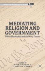 An Institutionalist Perspective on Religion and Politics cover image.