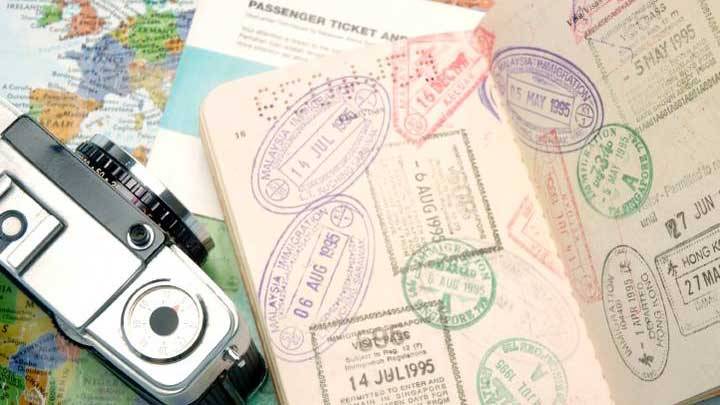 Calvin University immigration information for international students photo of passport