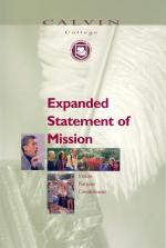 Expanded Statement of Mission