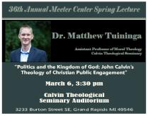 John Calvin and Christian Public Engagement
