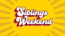 Siblings Weekend graphic