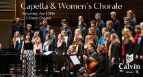 Combined Performance: Capella and Women's Chorale concert