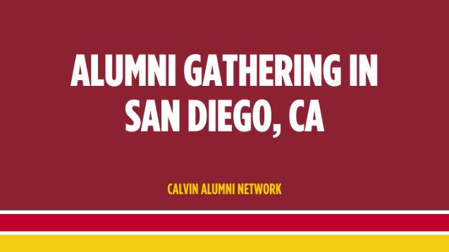 San Diego alumni gathering