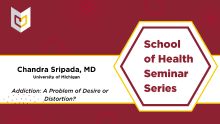 Chandra Sripada School of Health Seminar Series