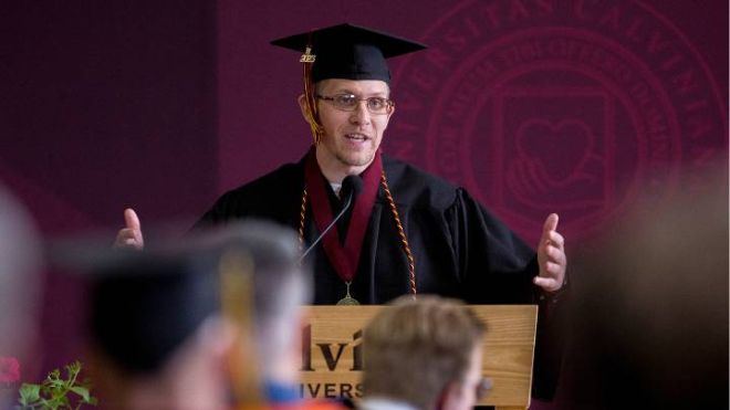 James Hammett was one of the 2023 grads who provided student remarks on May 5, 2023.