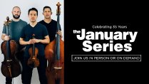 January Series - Simply Three in Concert & Conversation