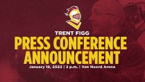 Trent Figg Press Conference Annoucement January 18, 2023 | 3 p.m. | Van Noord Arena