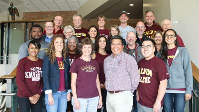 The Heritage Class with members of the alumni board.