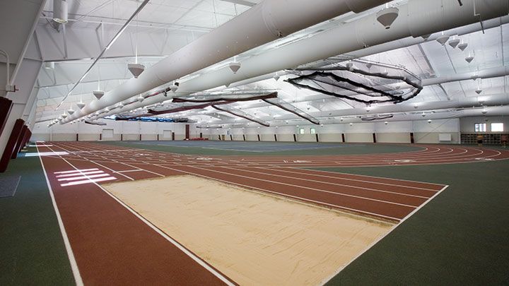 Indoor Track and Tennis Courts