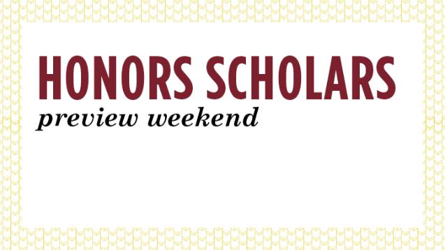 Honors and Collegiate Scholars