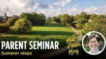 New Parent Seminar: Summer Steps