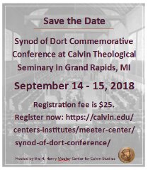 Synod of Dordt Conference