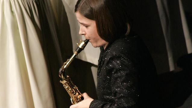 Tiffany Engle, saxophone