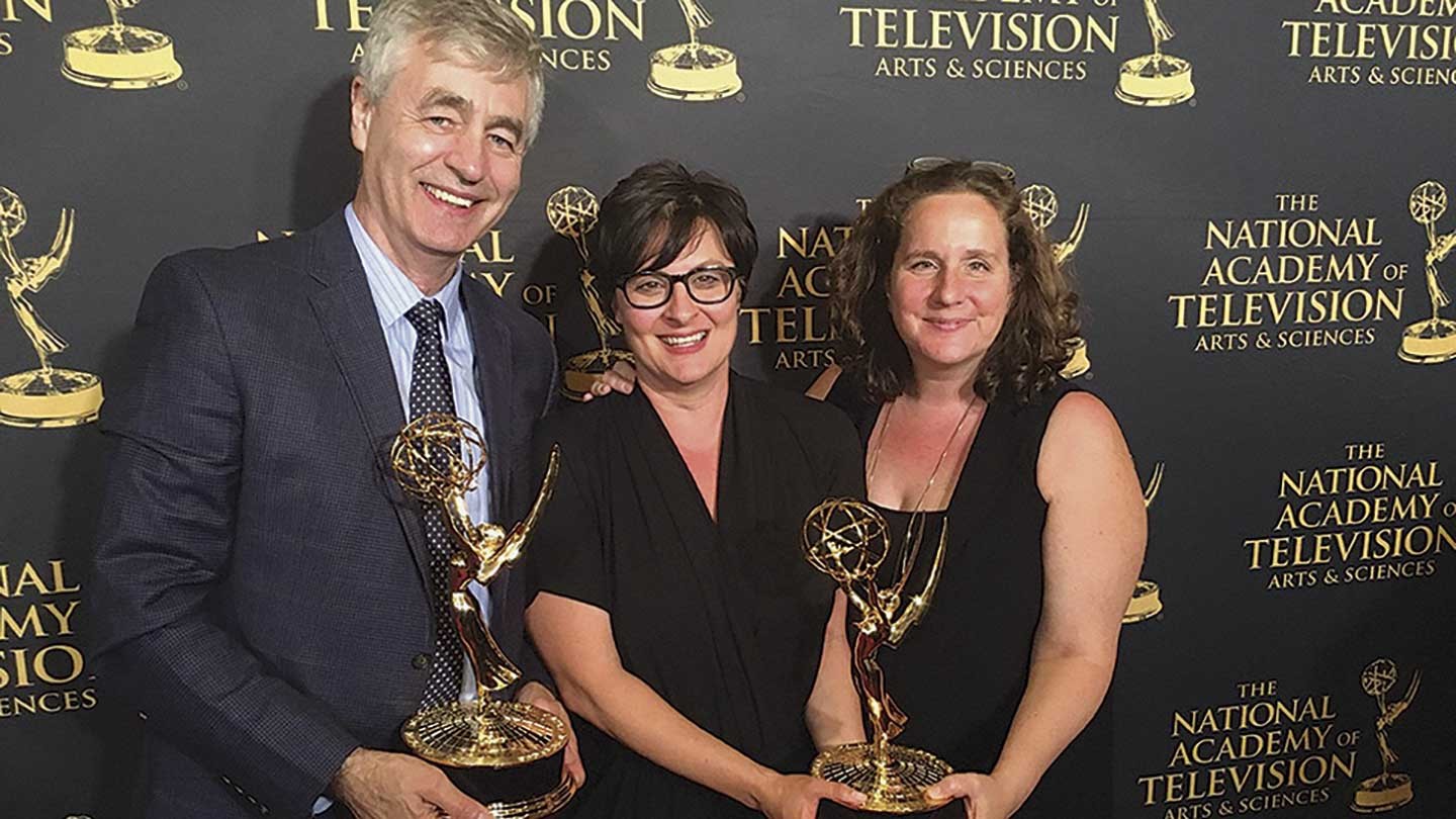 An Emmy helps the cause