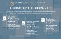 Reformation Reflections Series Panel II