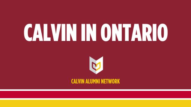 Text saying The Calvin Network