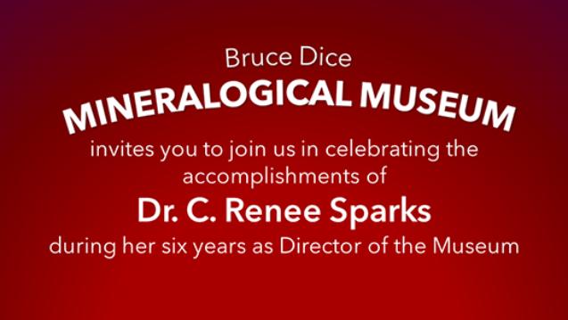 Dice Mineralogical Museum Reception for Dr. Renee Sparks