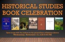 Historical Studies Book Celebration