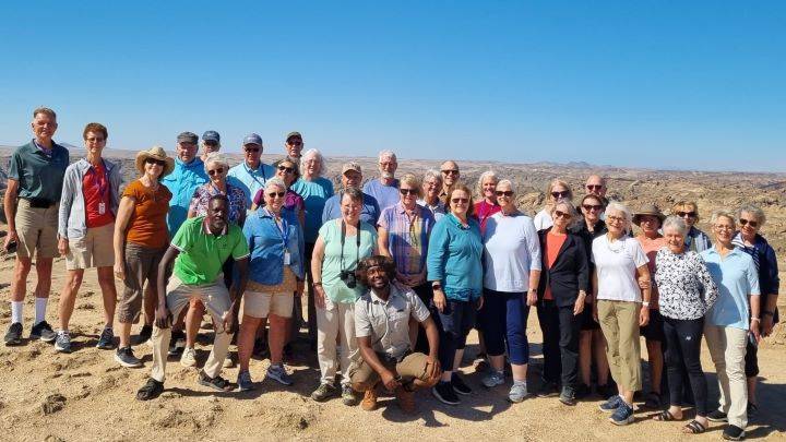 alumni and friends in Namibia
