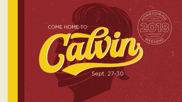 Calvin's official Homecoming logo