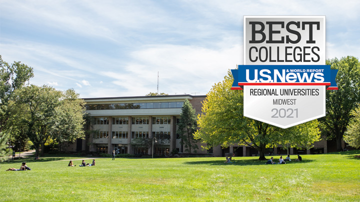 Calvin University ranked #3 Best Colleges U.S. News Regional Universities Midwest 2021