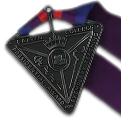 presidential teaching award medallion