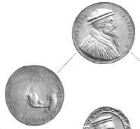 New logo was inspired by 17th Century coin commemorating John Calvin.