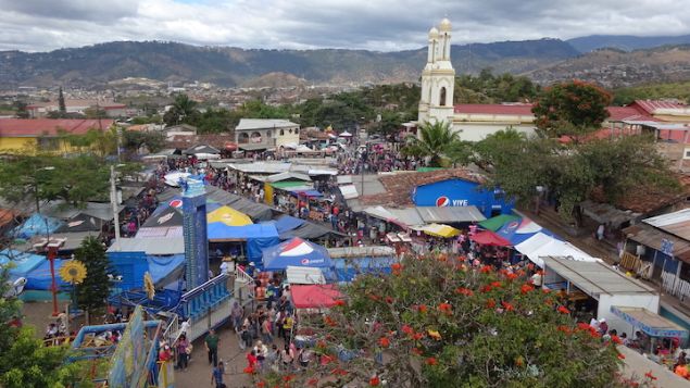 The city of Tegucigalpa