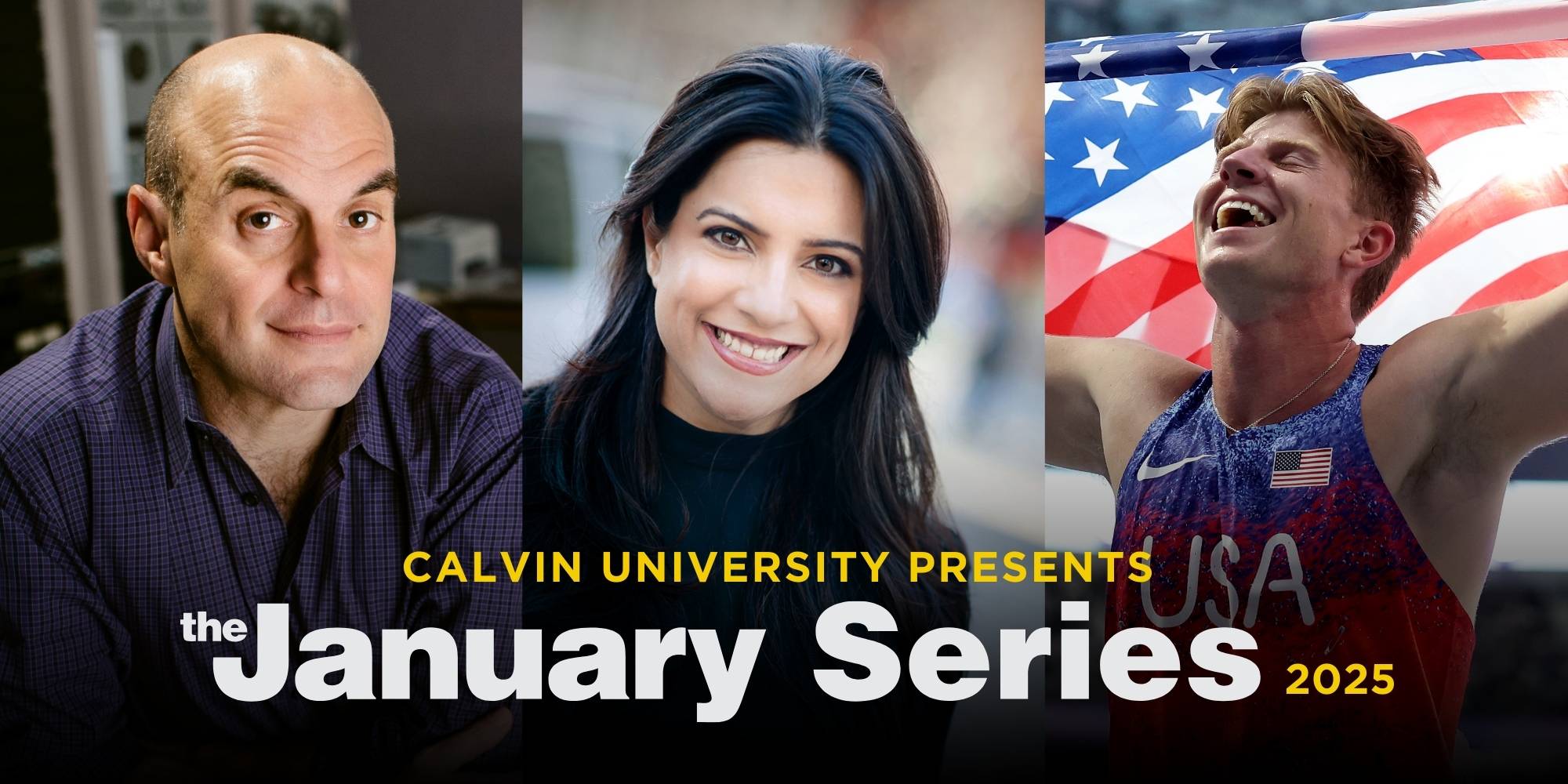 January Series 2025 lineup for Calvin University