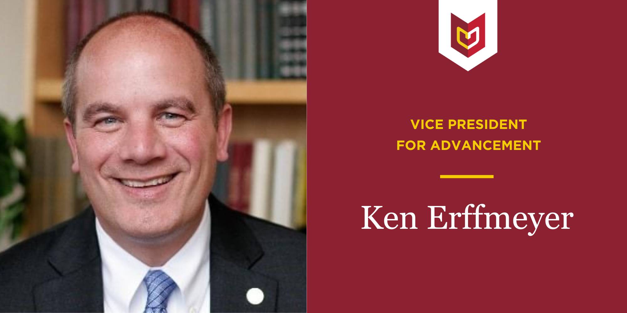 Ken Erffmeyer, vice president for advancement at Calvin University