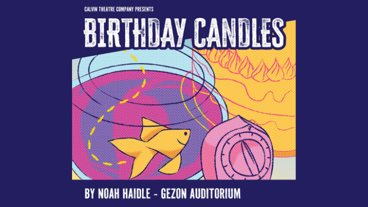 birthday candles production artwork