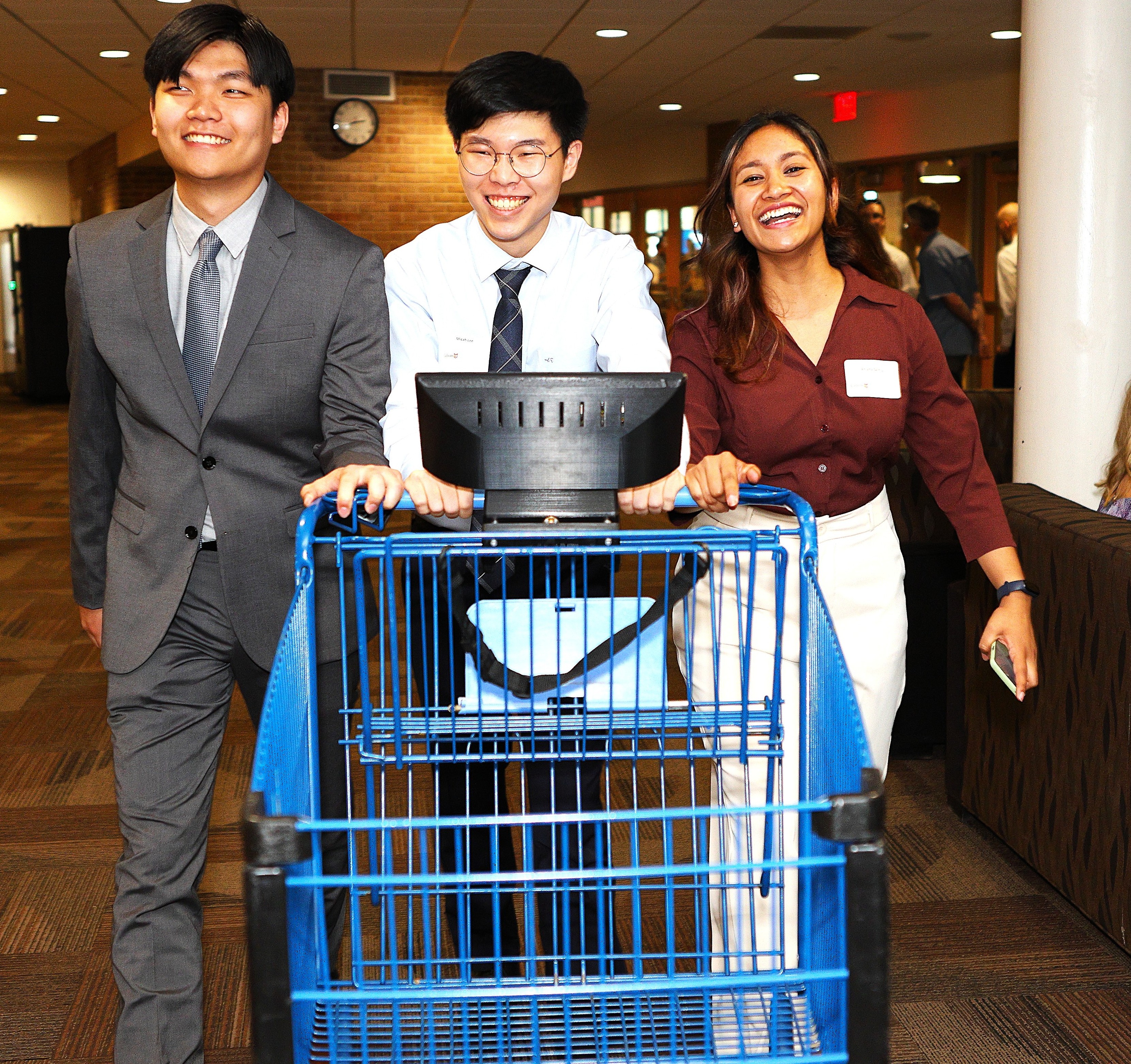 Shopping Cart Team Photo