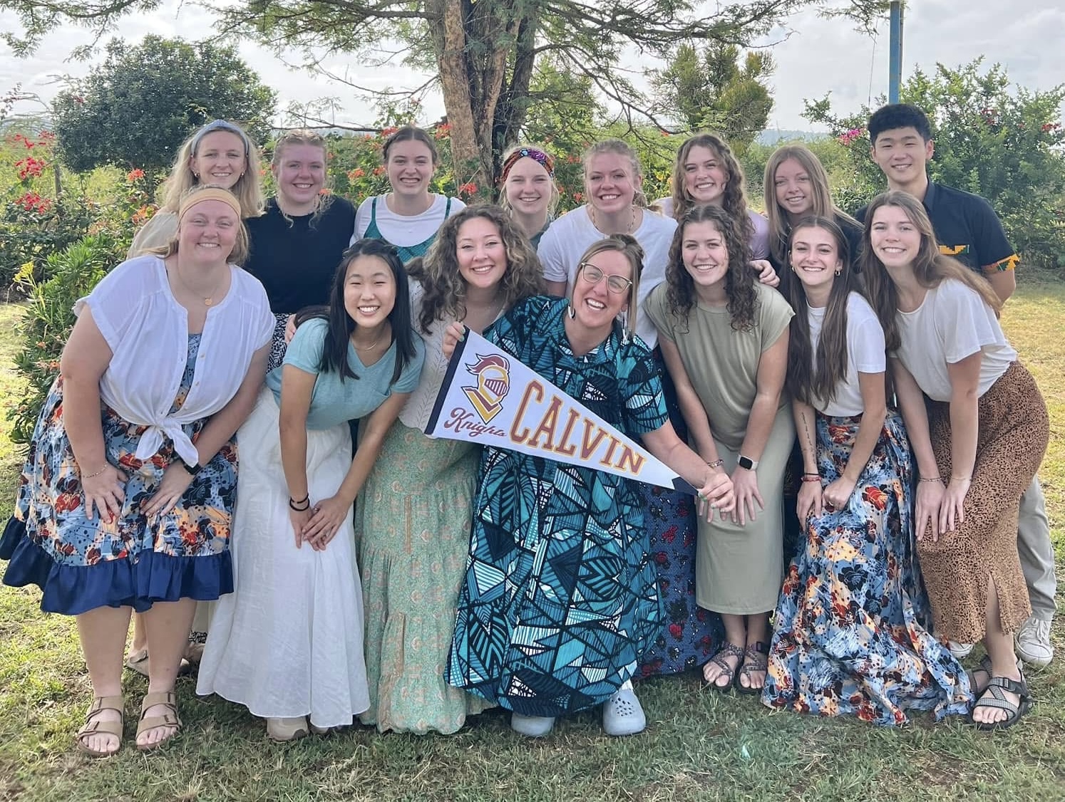 Calvin students in Kenya