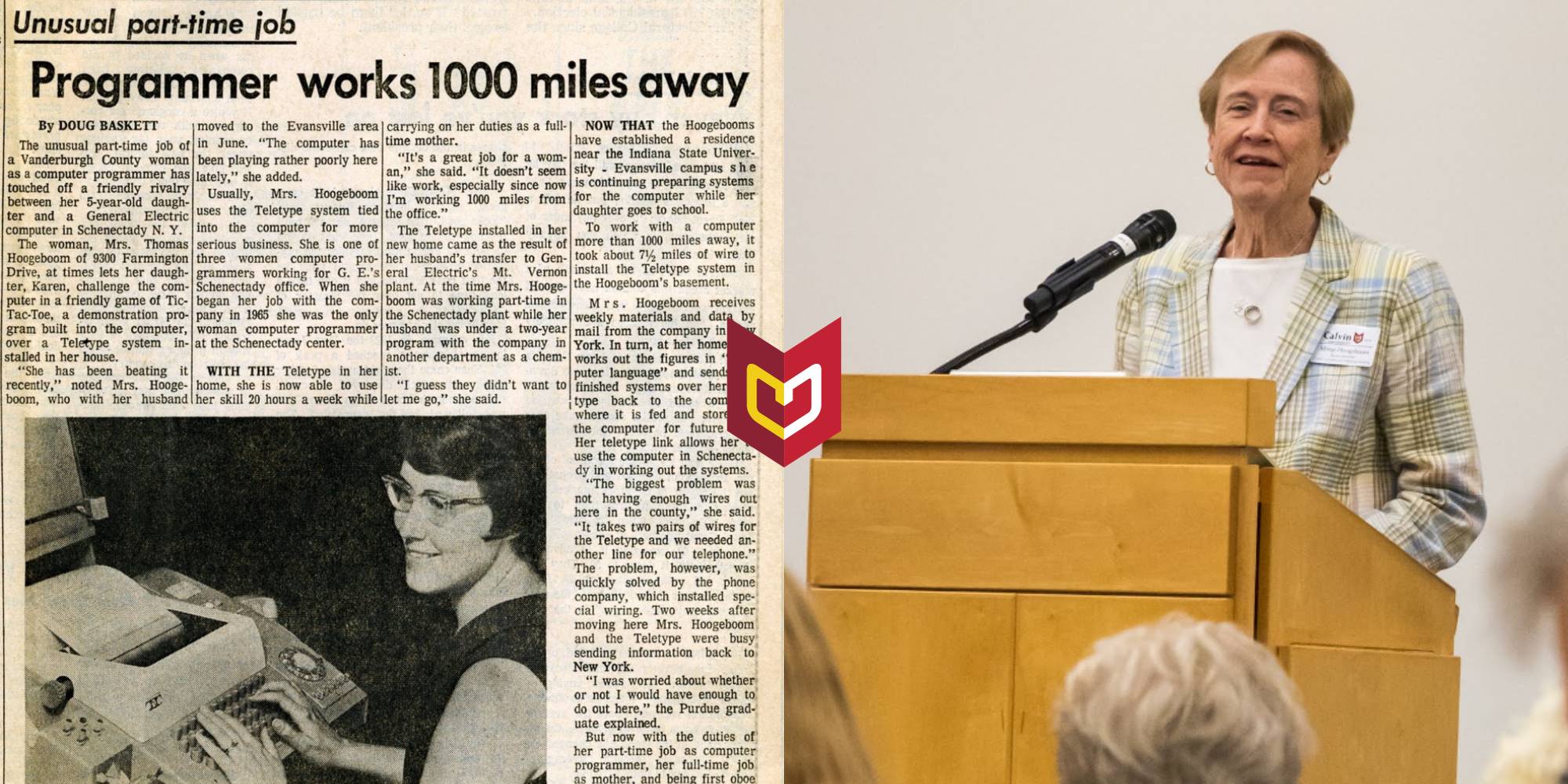 Marge Hoogeboom, Calvin University alum