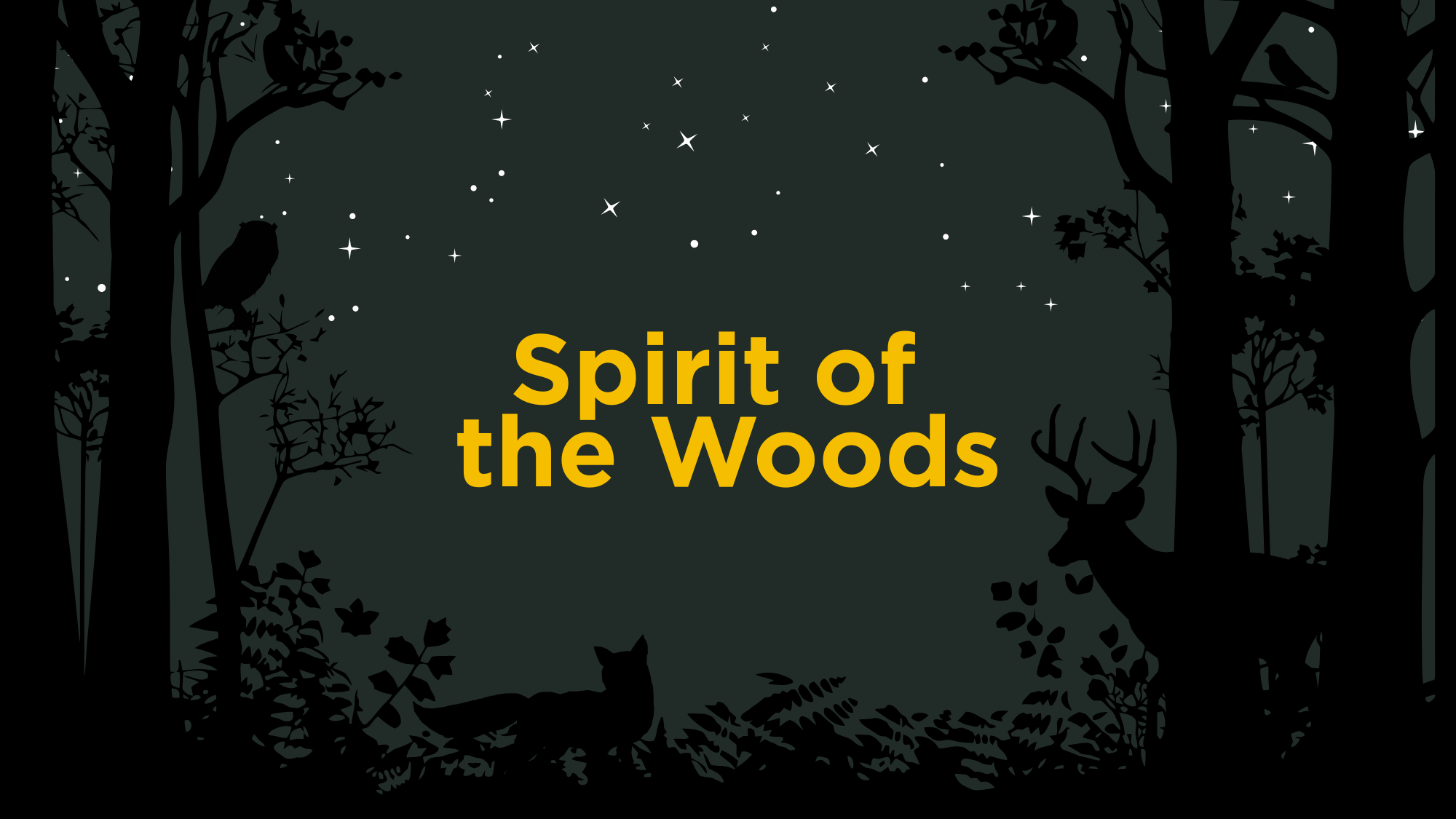 Spirit of the woods header