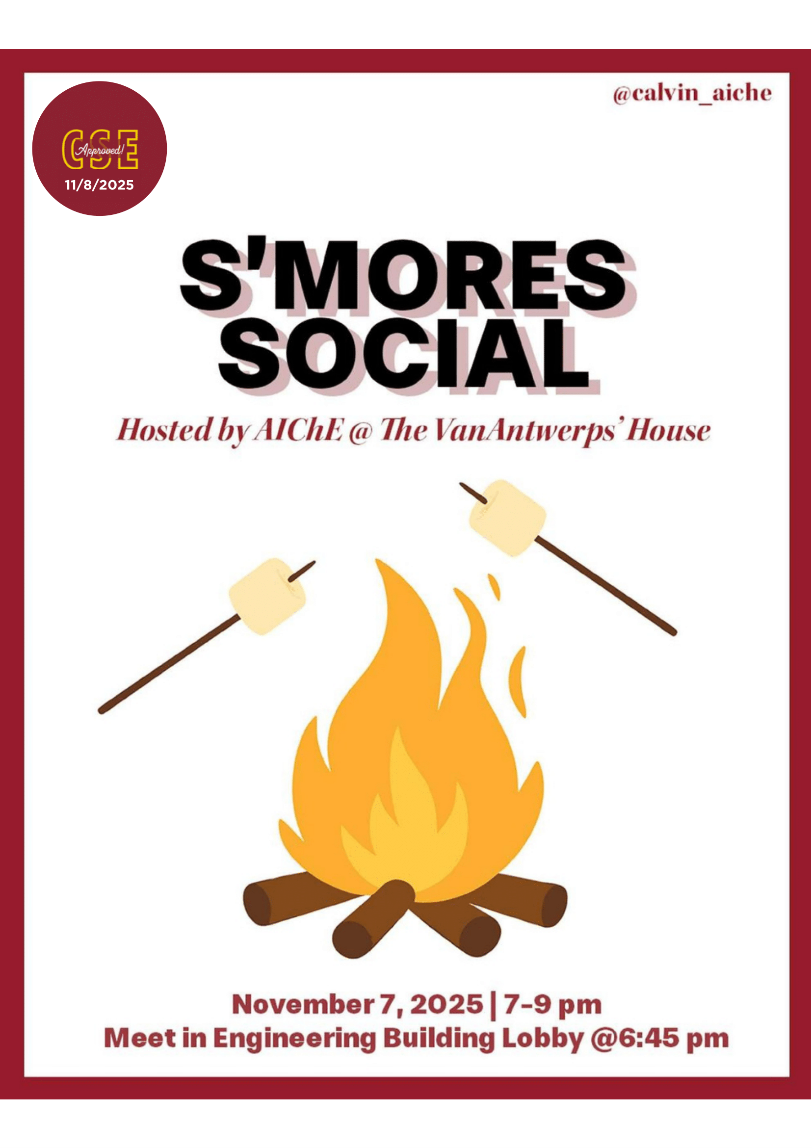 AIChE S'mores Social