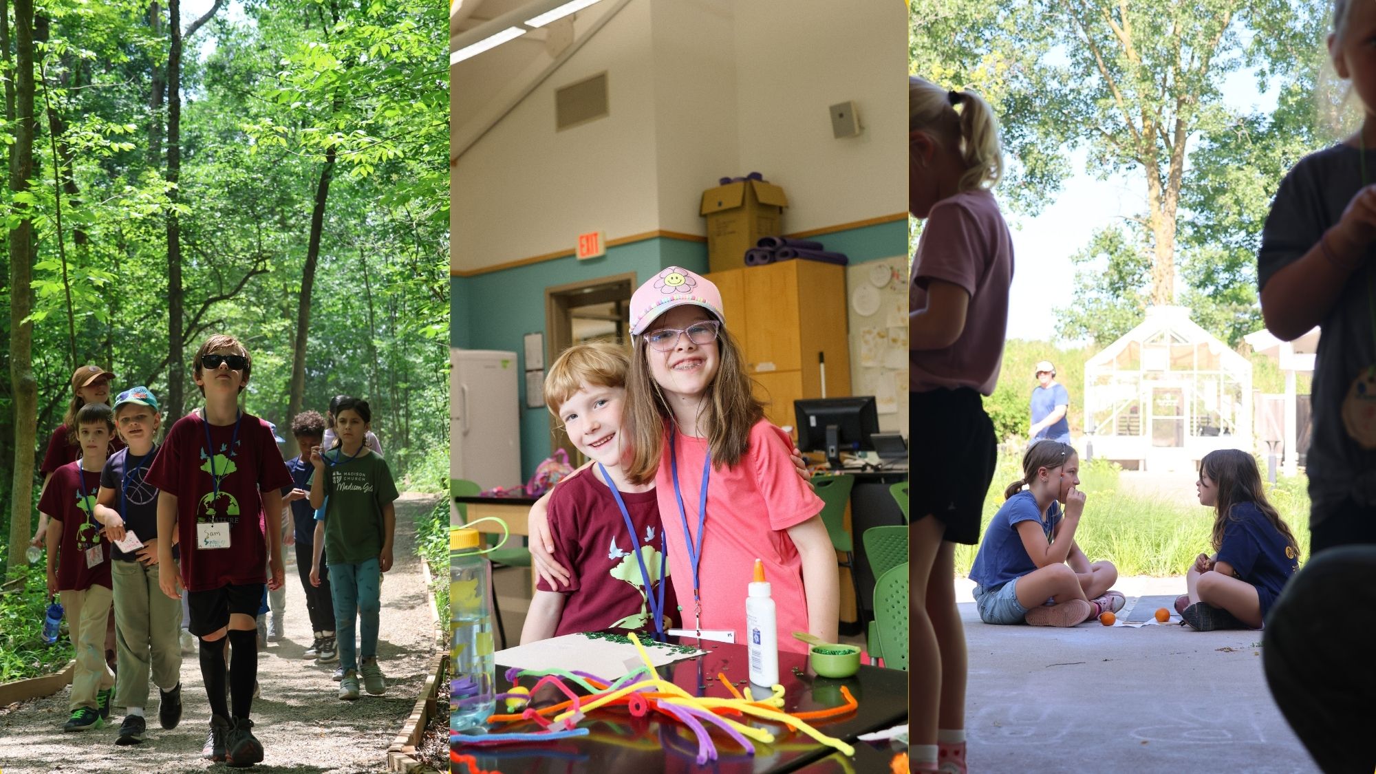 children at summer camp