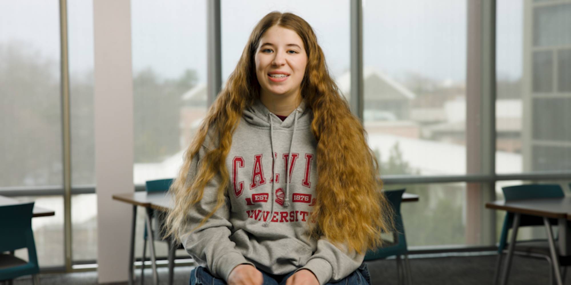 Clara Parker, student at Calvin University