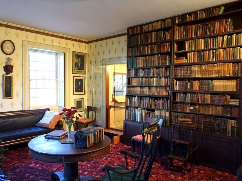Emerson's study, Concord Museum, photo credit: Wikimedia Commons