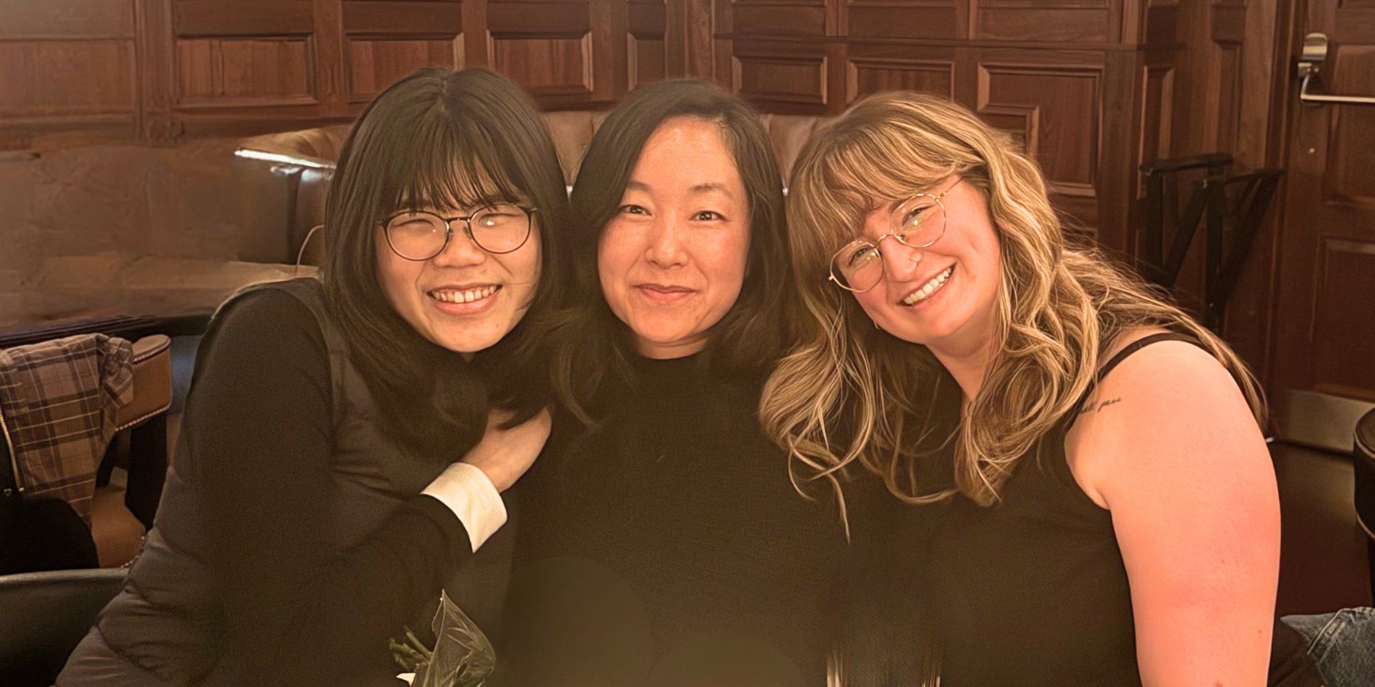 Ael Lee '24 with mentors