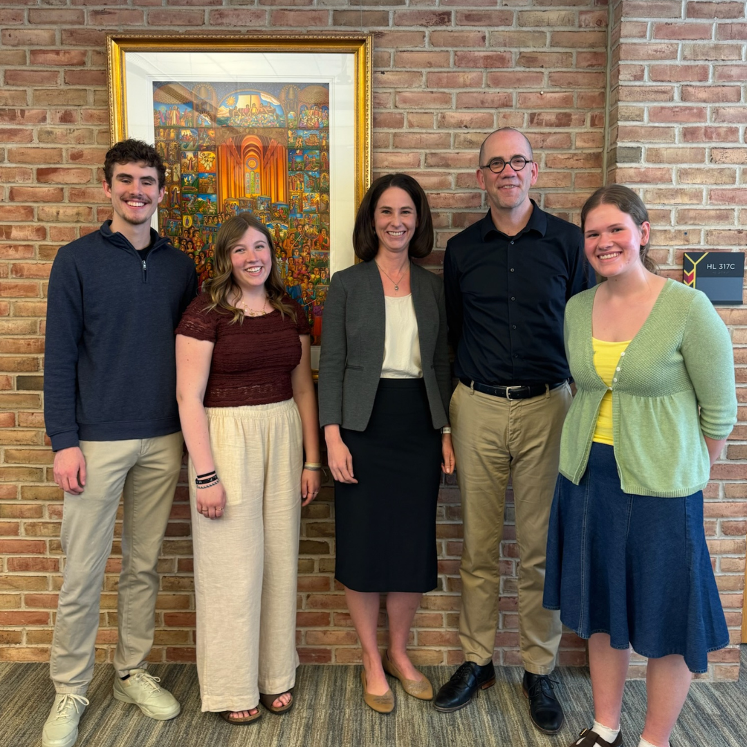 Group shot of 2025-2026 Vande Kopple Fellows and their faculty mentors