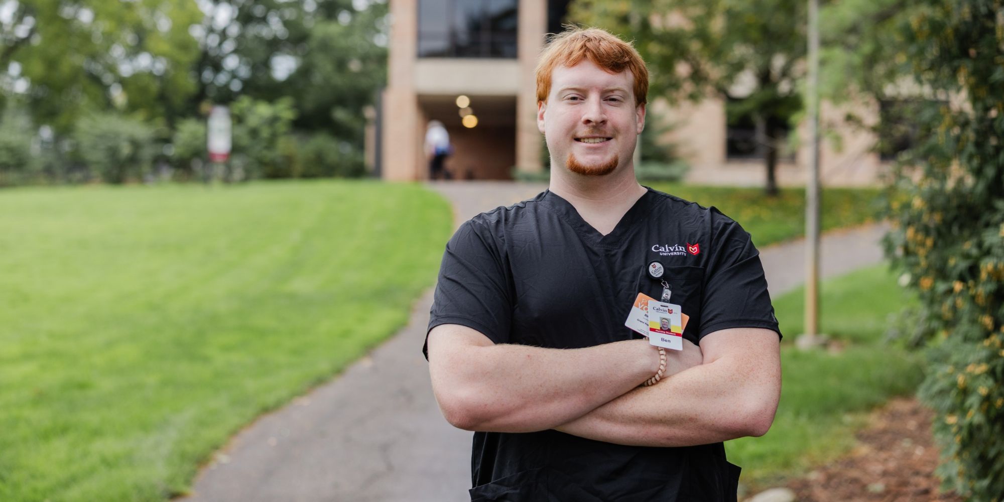 Ben Ernstes, nursing major at Calvin University