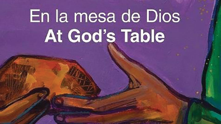 The cover of "En la mesa de Dios"