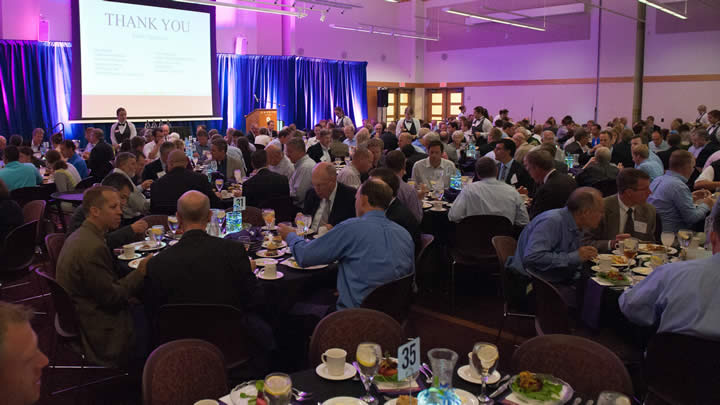 The Business Partners Awards Luncheon brings together area business leaders each October.