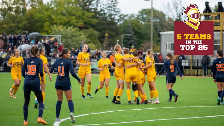 CalvinUniversityWomen'sSoccerNationalRankings