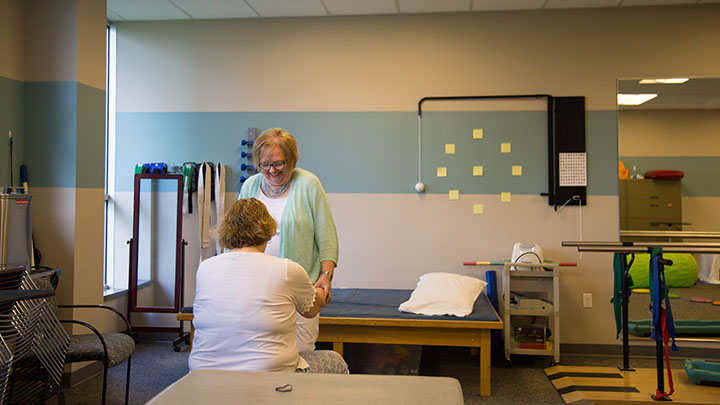 Calvin College Rehabilitation Clinics offer an array of services including speech, occupational, and physical therapy, audiology, and social work.